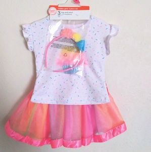 Wonder Nation Three Piece Girls Outfit